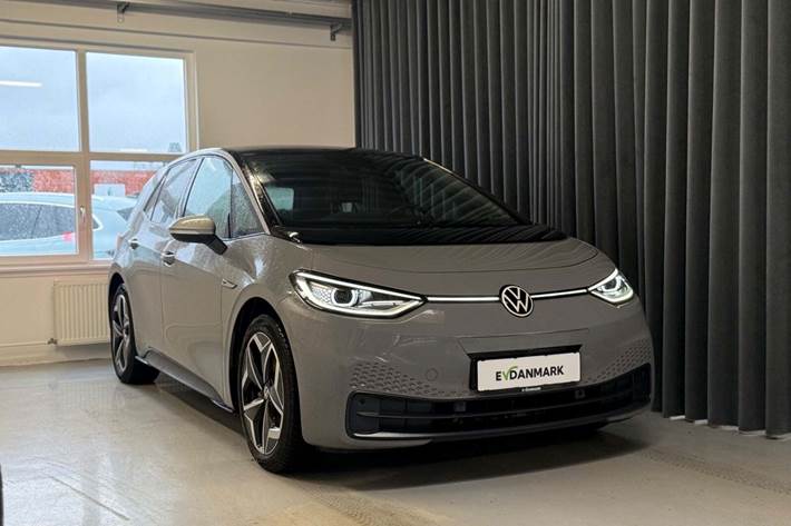Grå VW ID.3 fra 2021