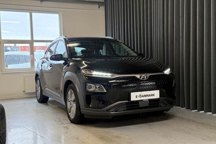 Sort Hyundai Kona fra 2021