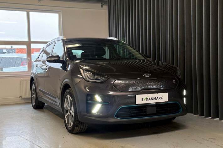 Grå Kia e-Niro fra 2021