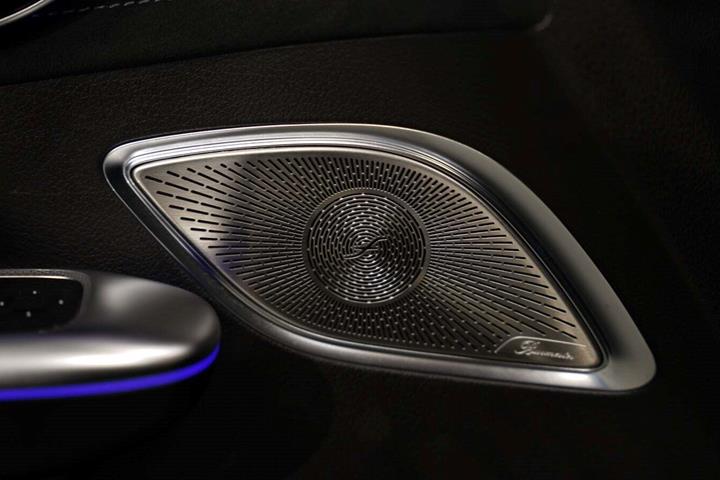 Grå Mercedes EQE500 SUV fra 2024