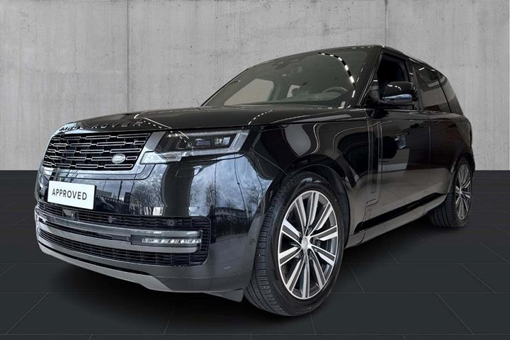 Sort Land Rover Range Rover fra 2024 set udefra