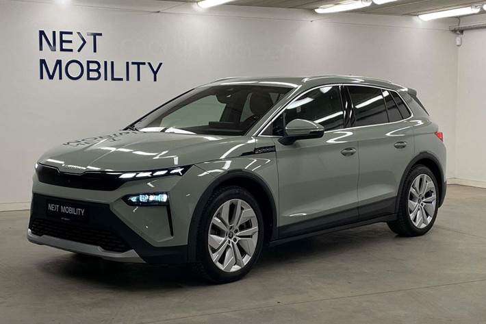 Grøn Skoda Elroq fra 2025