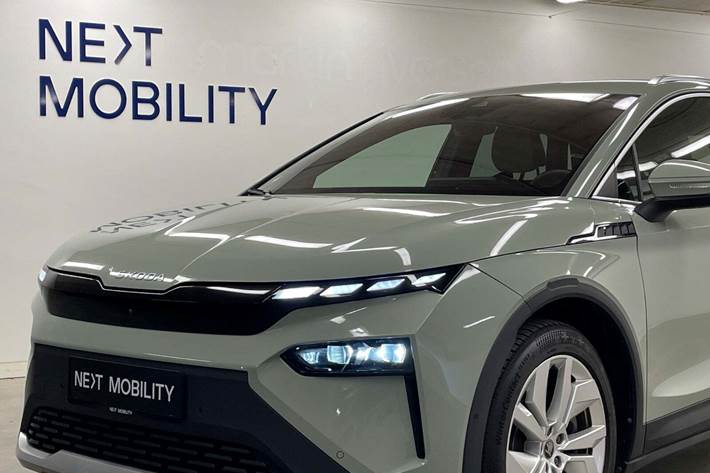 Grøn Skoda Elroq fra 2025