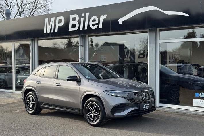 Grå Mercedes EQA300 fra 2024