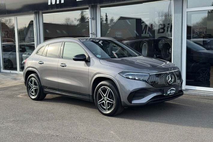 Grå Mercedes EQA300 fra 2024