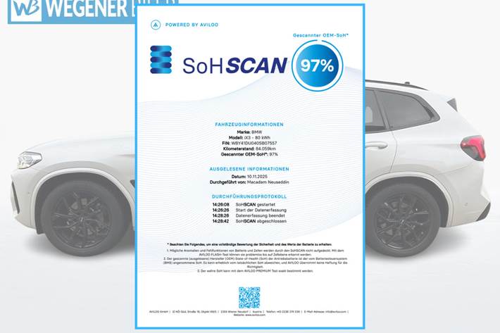 Hvid BMW iX3 fra 2023