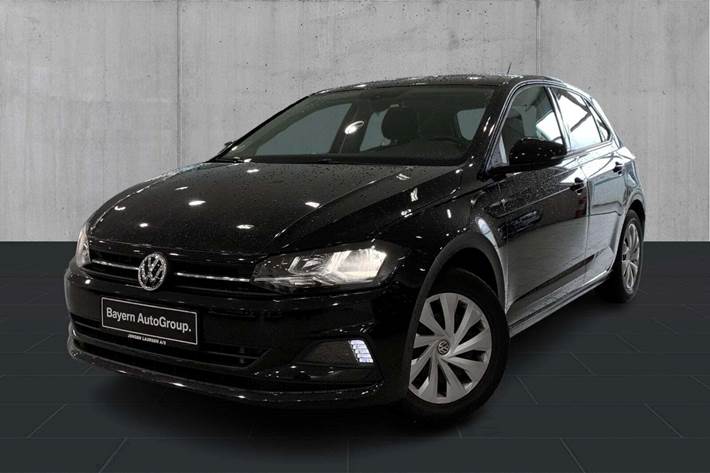 Sort VW Polo fra 2020