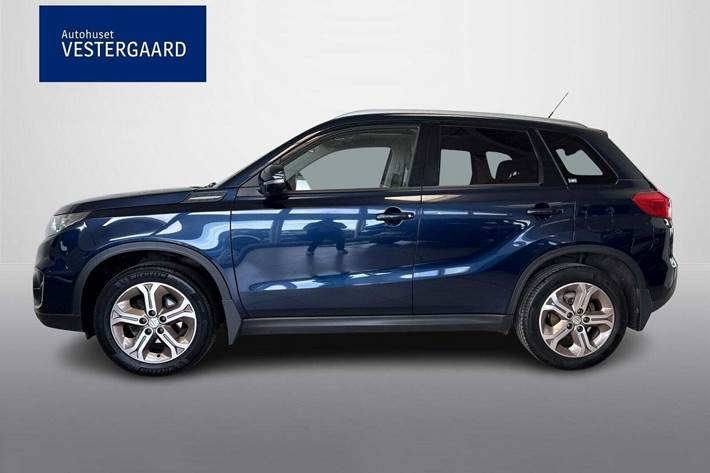 Blå Suzuki Vitara fra 2018