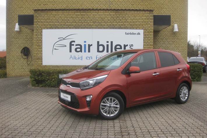 Rød Kia Picanto fra 2022