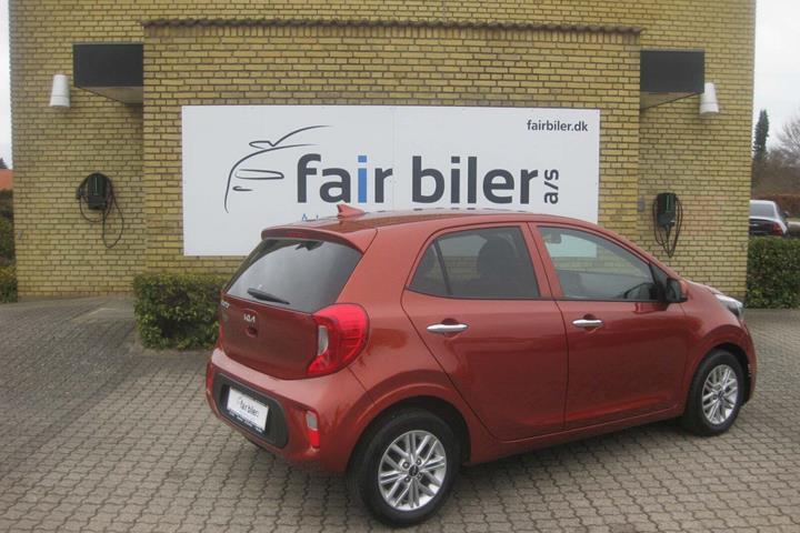Rød Kia Picanto fra 2022