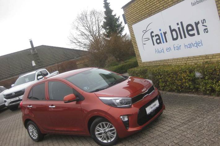 Rød Kia Picanto fra 2022