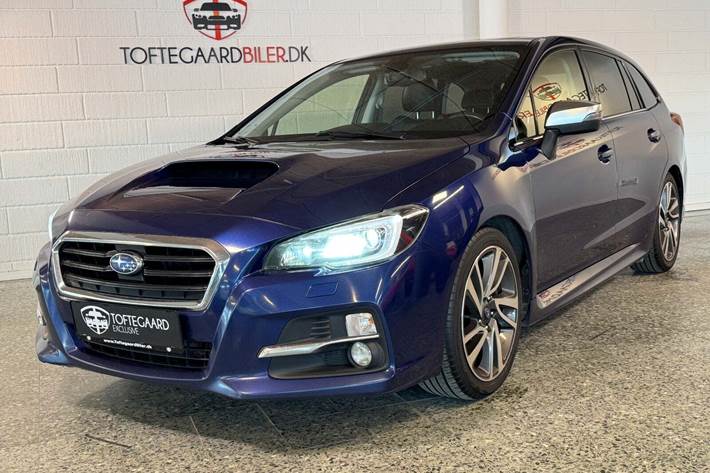 Blå Subaru Levorg fra 2016
