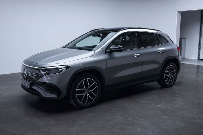 Grå Mercedes EQA350 fra 2023