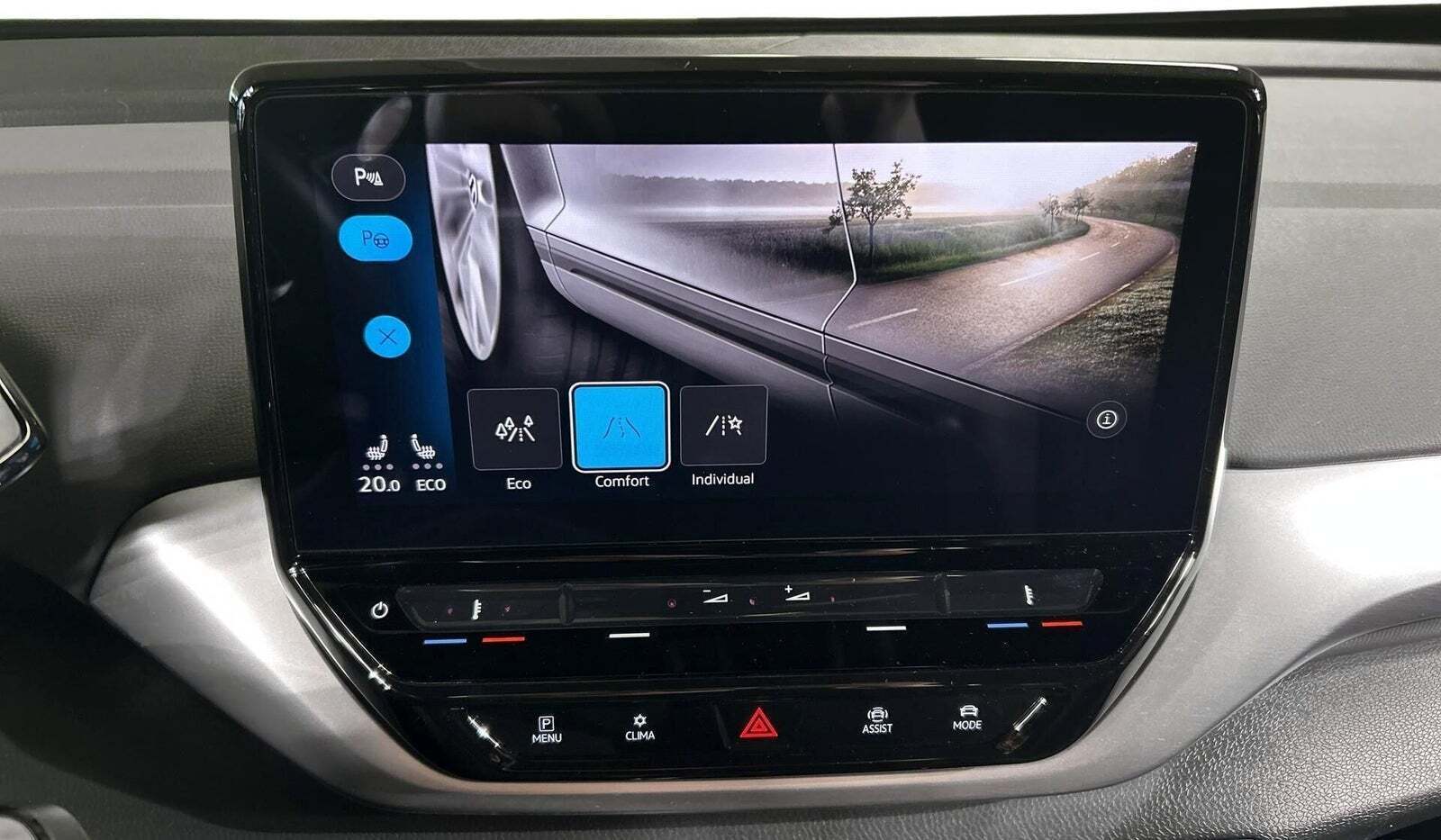 Blå VW ID.4 fra 2022