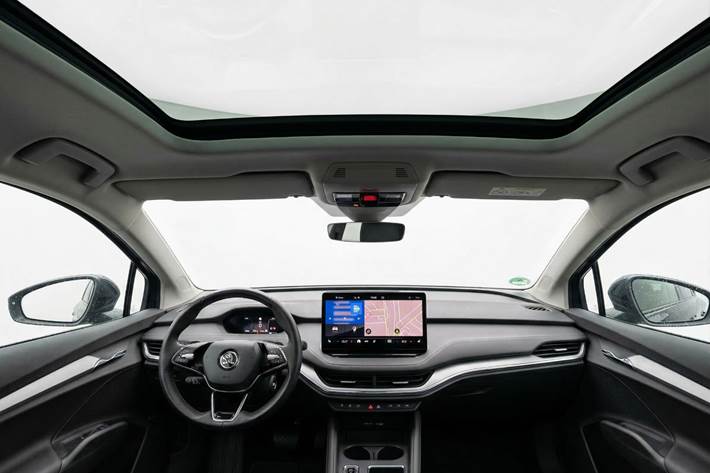 Sort Skoda Enyaq fra 2022