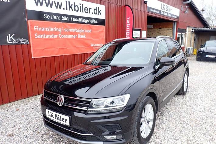 Sort VW Tiguan fra 2020