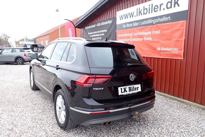 Sort VW Tiguan fra 2020