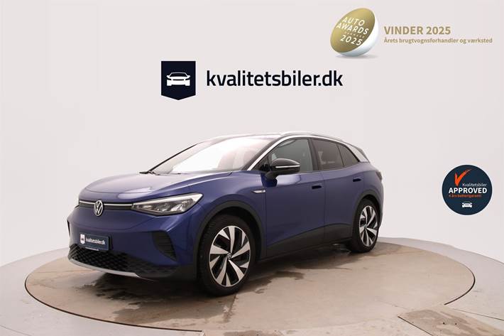 Blå VW ID.4 fra 2020