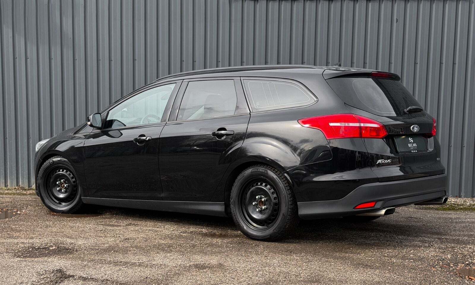 Sort Ford Focus fra 2016