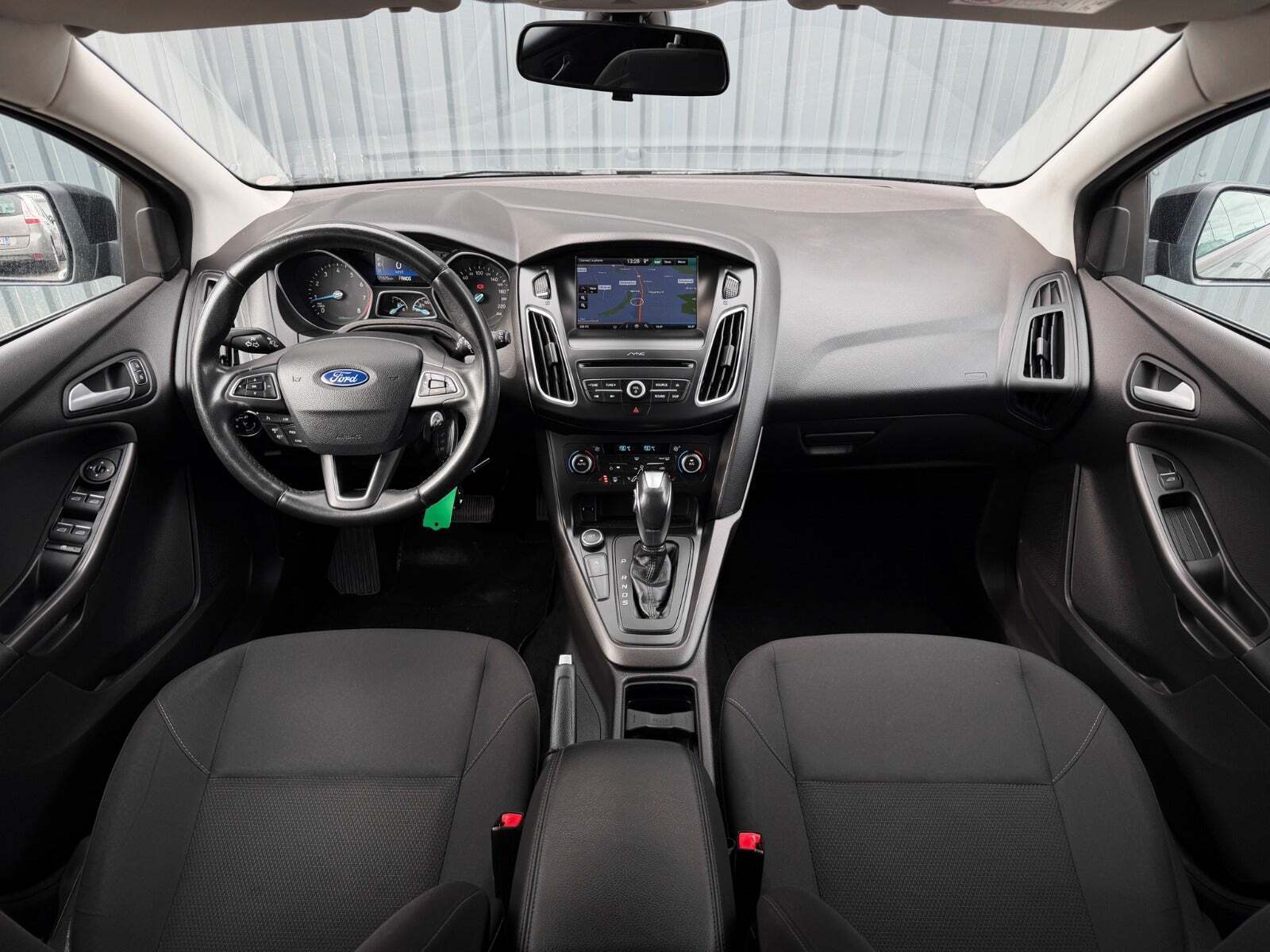 Sort Ford Focus fra 2016