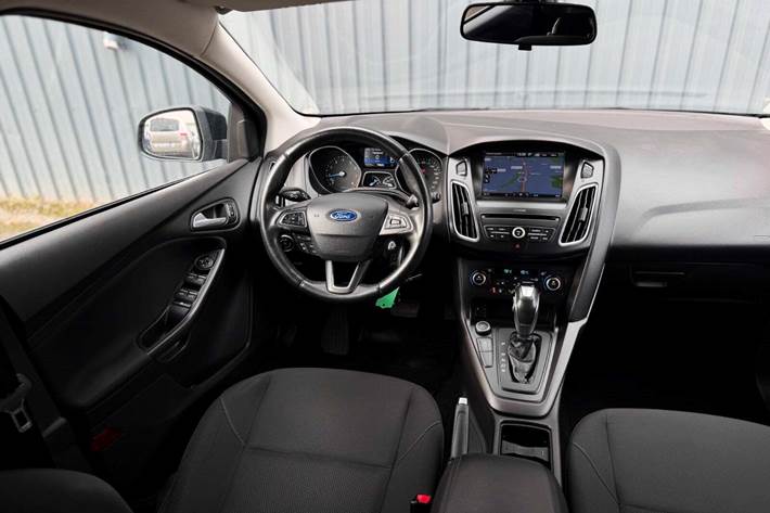 Sort Ford Focus fra 2016