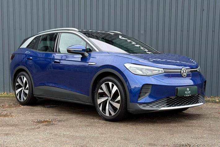 Blå VW ID.4 fra 2022