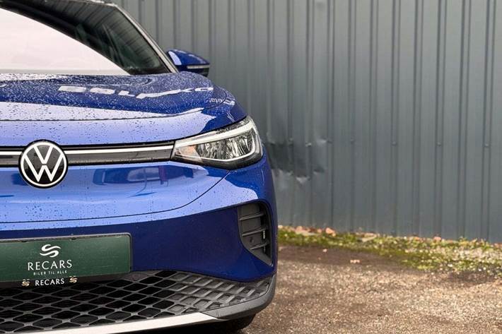 Blå VW ID.4 fra 2022