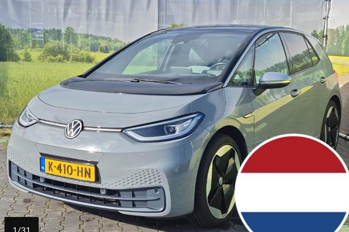 Grå VW ID.3 fra 2021