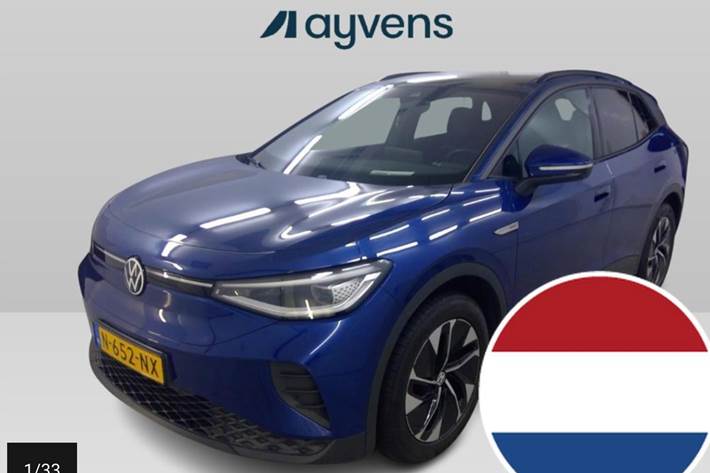 Blå VW ID.4 fra 2022
