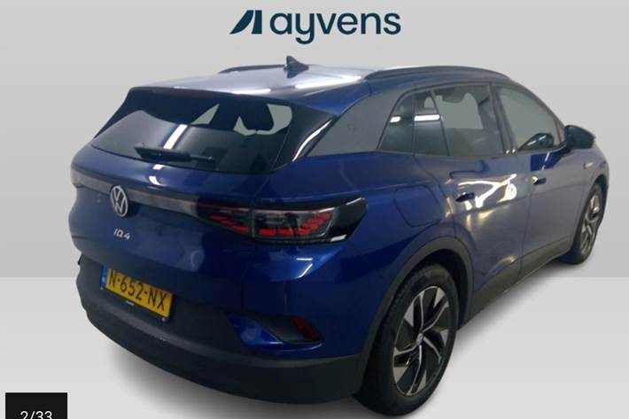 Blå VW ID.4 fra 2022