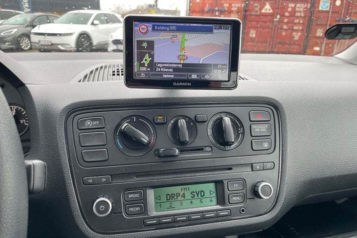 Rød Skoda Citigo fra 2015