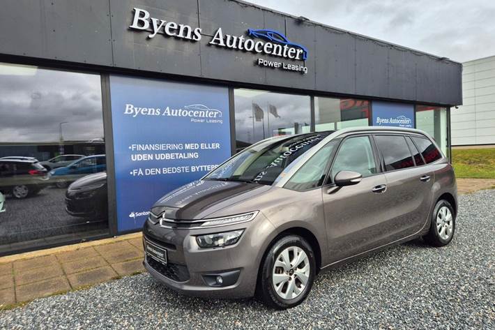 Grå Citroën Grand C4 Picasso fra 2015
