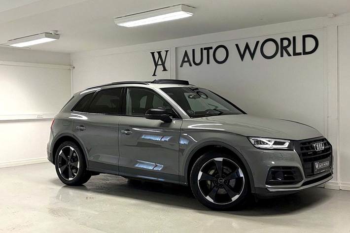 Grå Audi Q5 fra 2018