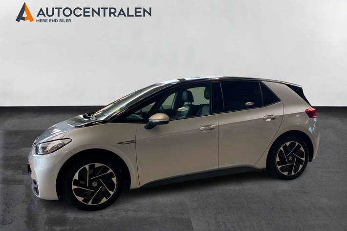 Sølv VW ID.3 fra 2023