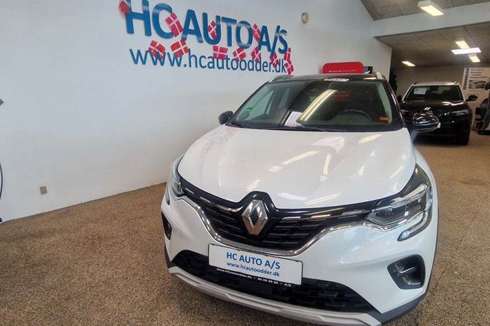 Hvid Renault Captur fra 2021