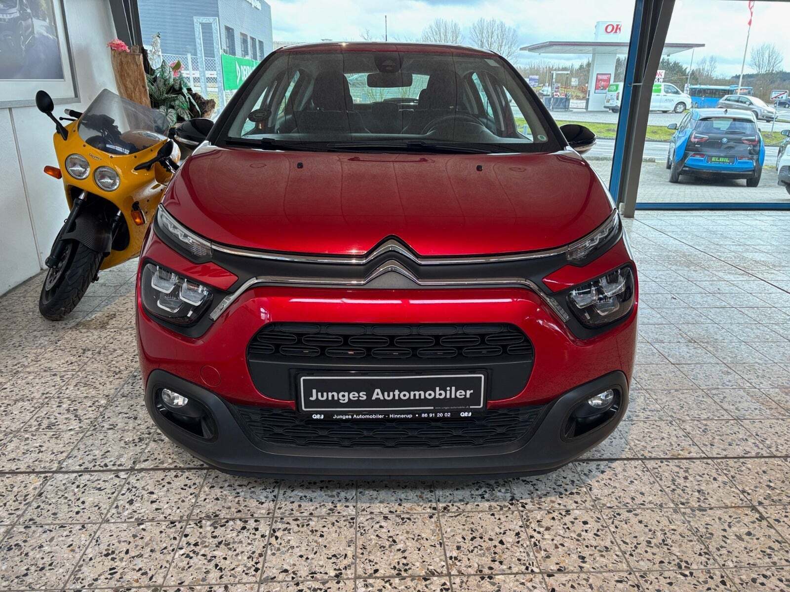 Rød Citroën C3 fra 2021