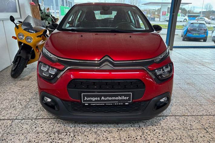 Rød Citroën C3 fra 2021