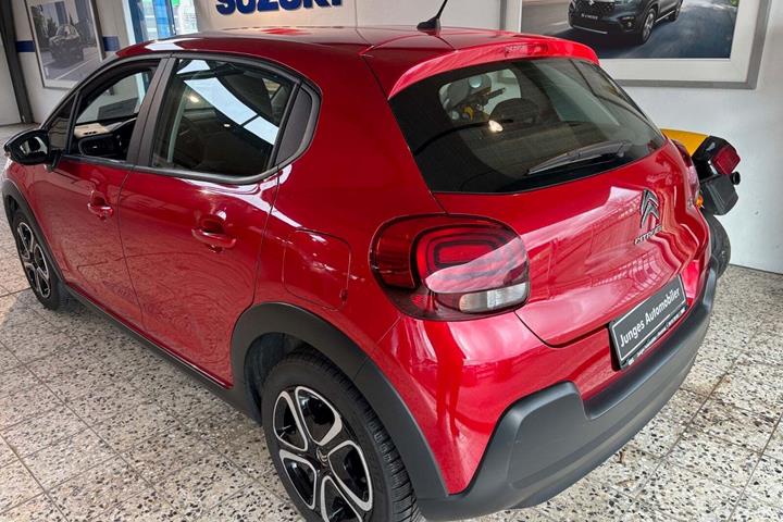 Rød Citroën C3 fra 2021
