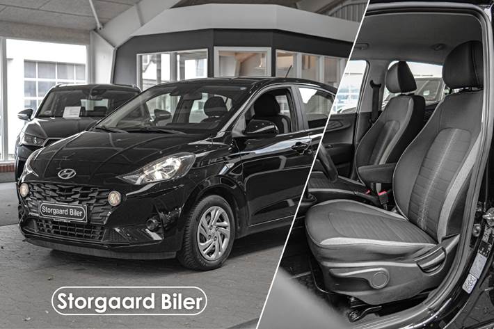 Sort Hyundai i10 fra 2021