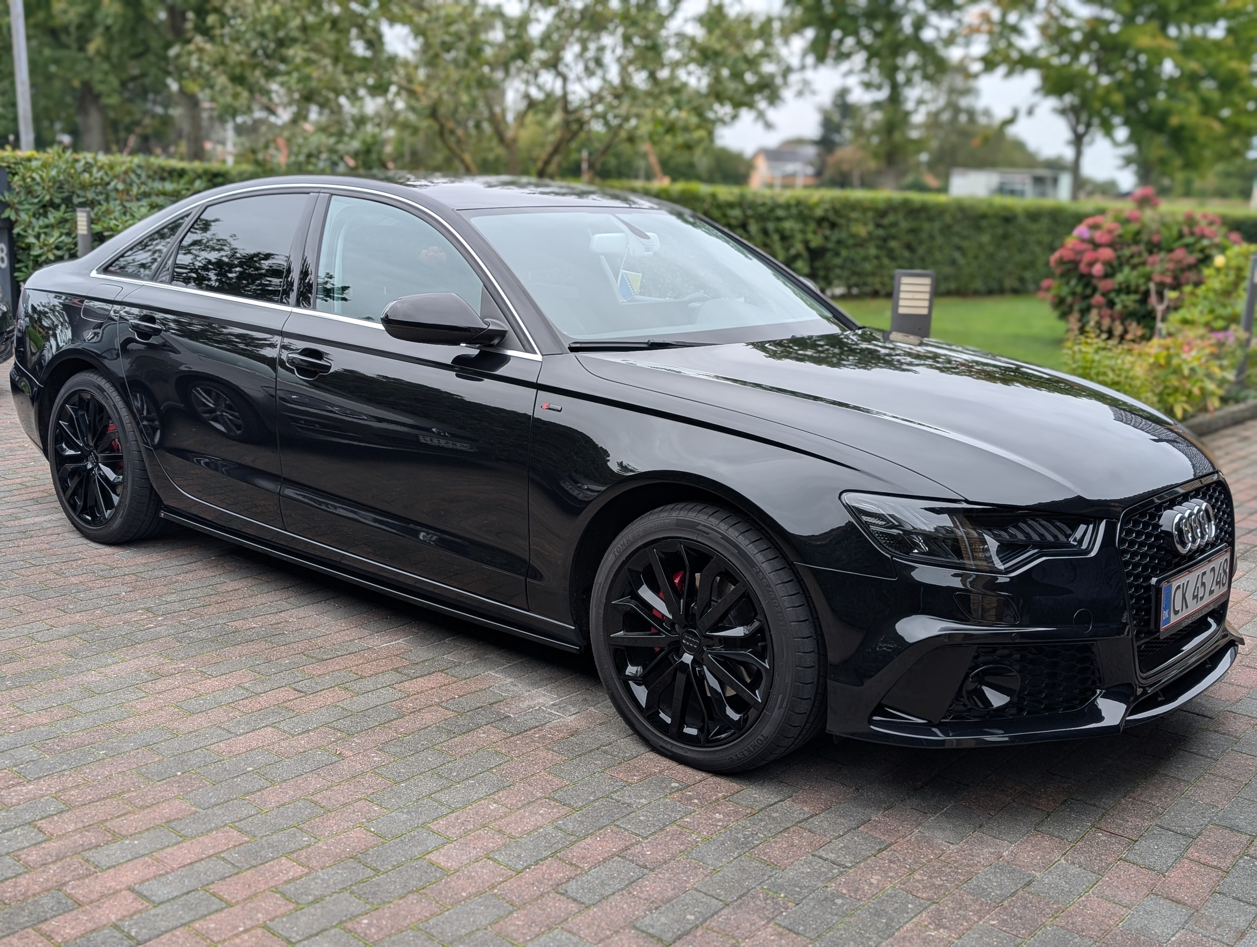 Sort Audi A6 fra 2011