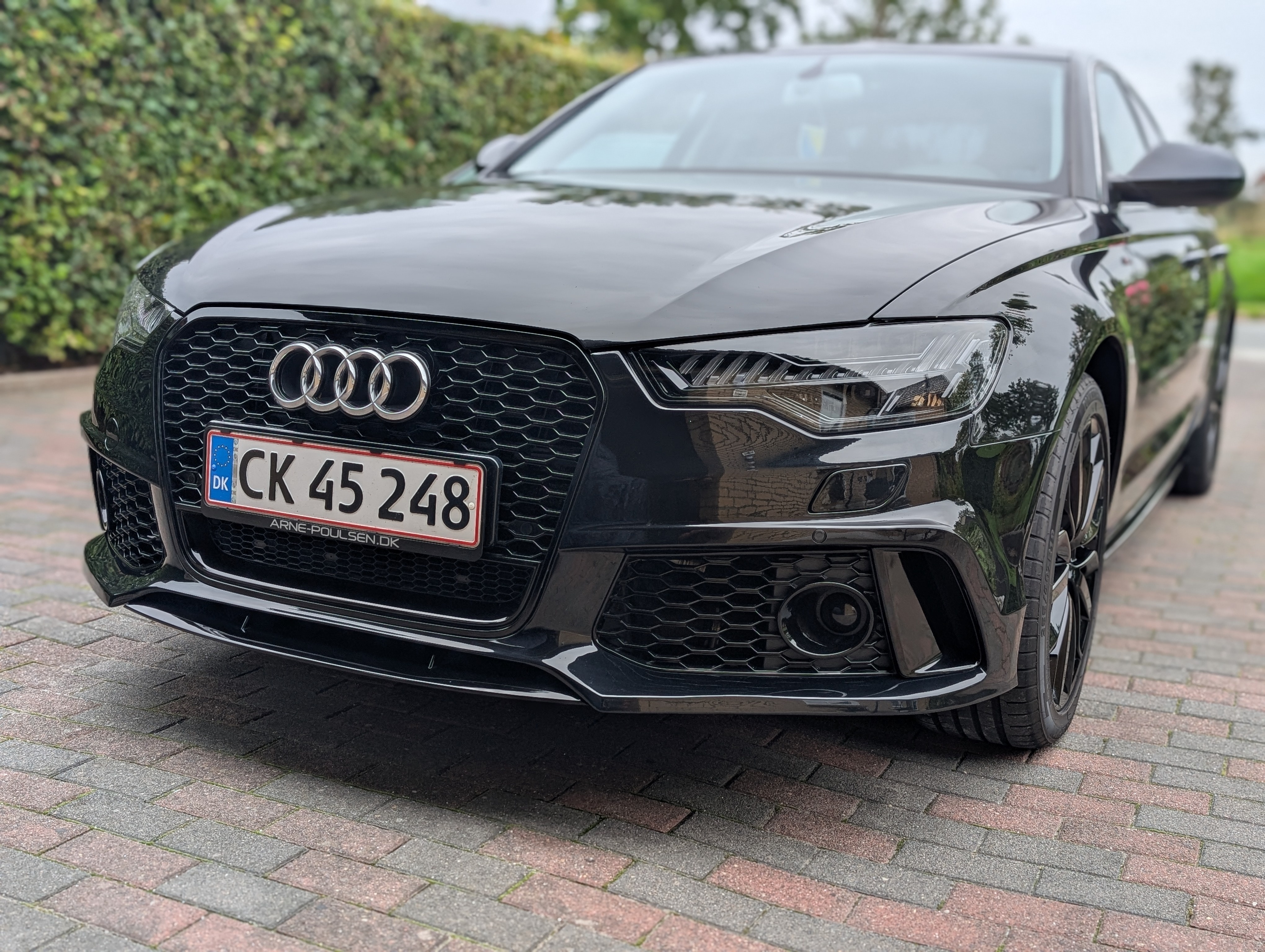 Sort Audi A6 fra 2011