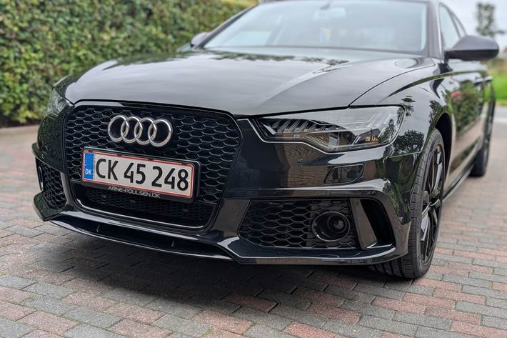 Sort Audi A6 fra 2011