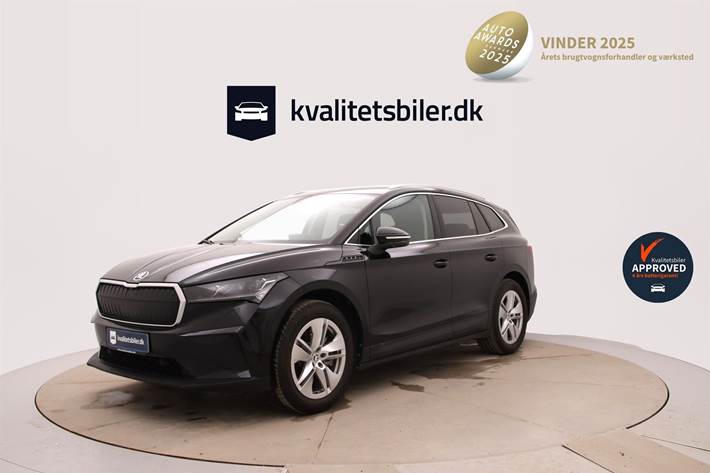 Sort Skoda Enyaq fra 2023