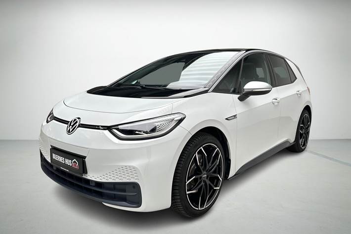 Hvid VW ID.3 fra 2020