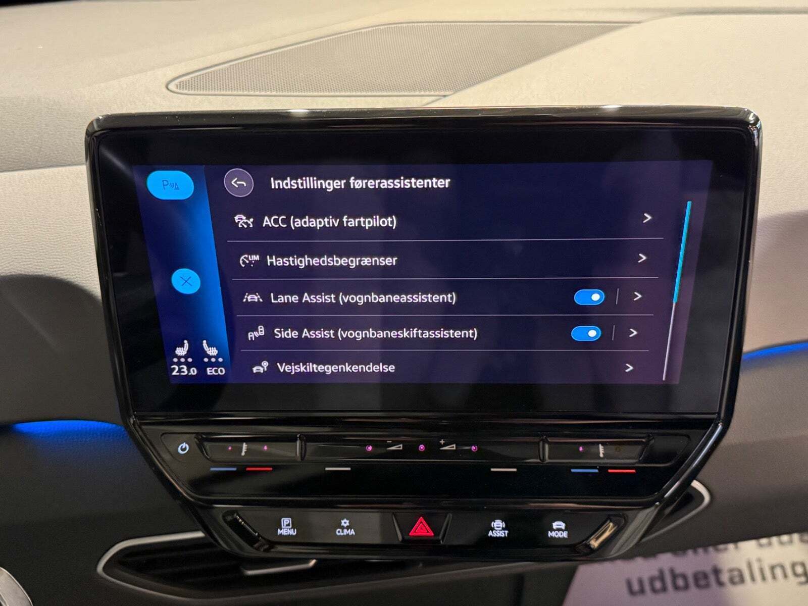Grå VW ID.3 fra 2022