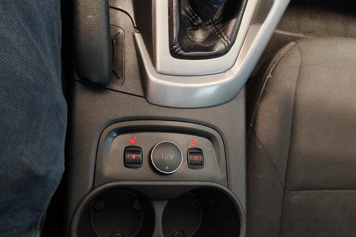 Gul Ford Focus fra 2013