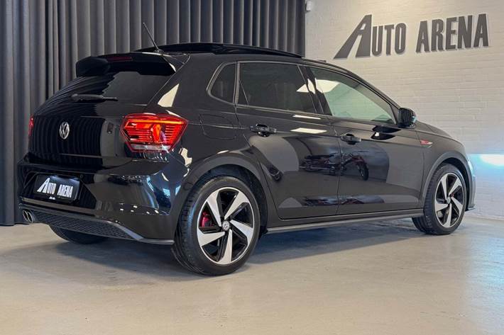Sort VW Polo fra 2019