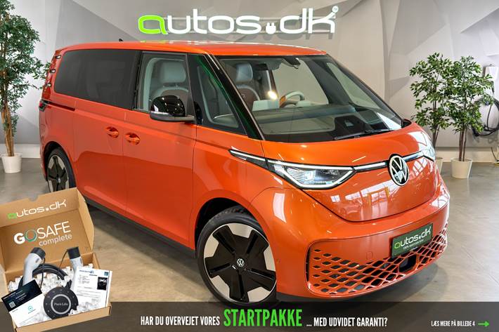 Orange VW ID.Buzz fra 2024