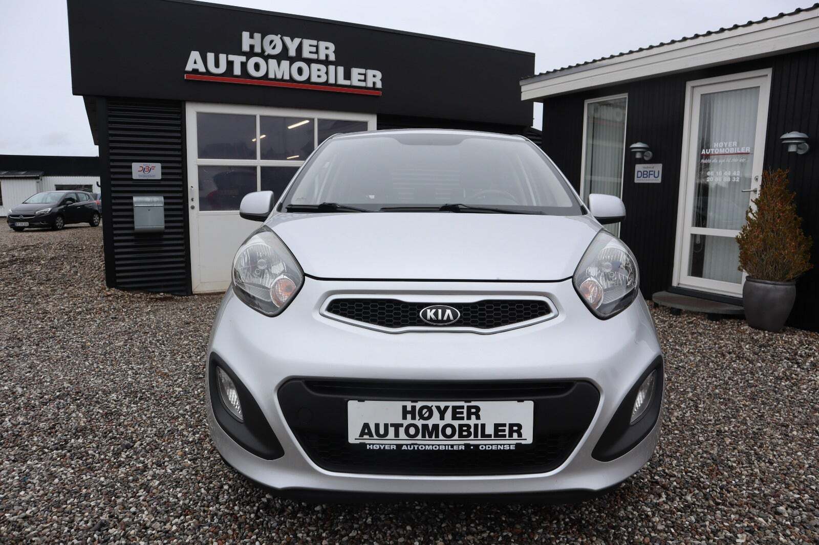 Sølv Kia Picanto fra 2012