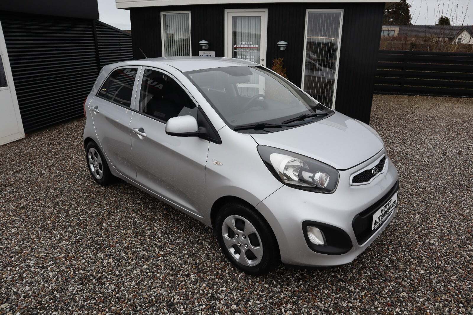 Sølv Kia Picanto fra 2012